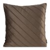 DEKORAČNÍ POVLAK NA POLŠTÁŘ NALA 3 45X45 CM TMAVĚBÉŽOVÁ