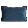 DEKORAČNÍ POLŠTÁŘ MELIA2 30X50 CM TMAVĚMODRÁ