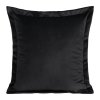 DEKORAČNÍ POVLAK NA POLŠTÁŘ RIA45X45 CM ČERNÁ