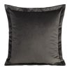 DEKORAČNÍ POVLAK NA POLŠTÁŘ RIA45X45 CM GRAFITOVÁ