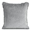 DEKORAČNÍ POVLAK NA POLŠTÁŘ ADIA 45X45 CM STŘÍBRNÁ