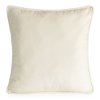 DEKORAČNÍ POVLAK NA POLŠTÁŘ VELVET 45X45 CM KRÉMOVÁ