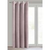 ZATEMŇOVACÍ ZÁVES NA KROUŽCÍCH MELANIE 140X250 CM PÚDROVÁ