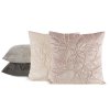 DEKORAČNÍ POVLAK NA POLŠTÁŘ SANDI 45X45 CM STŘÍBRNÁ