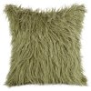 CHLUPATÝ DEKORAČNÍ POVLAK NA POLŠTÁŘ ENYA 81945X45 CM OLIVOVÁ