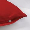 poszewka satyna bawelna czerwony 029 50x80