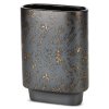KERAMICKÁ VÁZA ARÍLA 20X10X28 CM GRAFITOVÁ