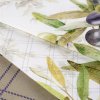 KUCHYŇSKÁ UTĚRKA OLIVE SADA 3 KS 50X75 CM VZOROVANÉ
