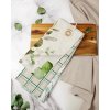 KUCHYŇSKÁ UTĚRKA OLIVE SADA 3 KS 50X75 CM VZOROVANÉ