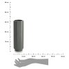 Keramická váza Kaze Grey 10x32 cm