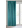 ZATEMŇOVACÍ ZÁVĚS NA PÁSCE CARLO 130X300 CM TMAVĚTYRKYSOVÁ
