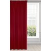 ZATEMŇOVACÍ ZÁVĚS NA PÁSCE ADLEY 135X270 CM ČERVENÁ