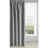 ZATEMŇOVACÍ ZÁVĚS NA PÁSCE ADLEY 135X270 CM STŘÍBRNÁ
