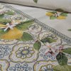 GOBELÍNOVÝ BĚHOUN NA STŮL LEMON 40X100 CM VZOROVANÝ