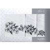 FROTÉ RUČNÍK SOFIE SADA 1KS 30X50 CM, 1KS 50X90 CM, 1KS 70X140 CM BÍLÁ
