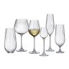 bohemia columba optic kieliszek szampan 260ml 6szt