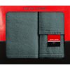 FROTÉ RUČNÍK PIERRE CARDIN EVI SADA 30X50 CM, 50X90 CM, 70X140 CM TMAVĚMĚTOVÁ