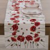 GOBELÍNOVÝ BĚHOUN NA STŮL PAPAVER 40X100 CM KVĚTY