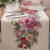 GOBELÍNOVÝ BĚHOUN NA STŮL GRIA 40X100 CM KVĚTY