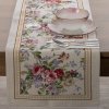 GOBELÍNOVÝ BĚHOUN NA STŮL ROSE 40X100 CM KVĚTY