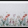 KRÁTKÁ ZÁCLONA NA PÁSCE NEMEZJA 150X90 CM KVĚTY