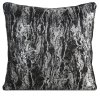 DEKORAČNÍ POVLAK NA POLŠTÁŘ ELISE 45X45 CM ČERNÁ