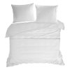 MAKOSATENOVÉ POVLEČENÍ EVA MINGE ELEGANT1A 200X220 CM, 2 KS 70X80 CM BÍLÉ