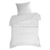 MAKOSATENOVÉ POVLEČENÍ EVA MINGE ELEGANT1A 140X200 CM, 1 KS 70X80 CM BÍLÉ