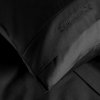 MAKOSATENOVÉ POVLEČENÍ EVA MINGE ELEGANT1B 160X200 CM, 2 KS 70X80 CM ČERNÉ