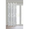 ZÁCLONA NA KROUŽCÍCH IDALIA 140X250 CM LISTY