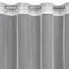 ZÁCLONA NA KROUŽCÍCH MAYA 300X100 CM BÍLÁ