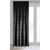 ZATEMŇOVACÍ ZÁVĚS NA PÁSCE CYPRUS 140X270 CM ČERNÁ