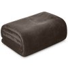 DEKA SIMPLE1 150X200 CM TMAVOHNĚDÁ
