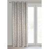ZATEMŇOVACÍ ZÁVĚS NA KROUŽCÍCH MILENA 140X250 CM LISTY