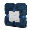 DEKA Z MIKROFLANELU CARO 70X160 CM TMAVĚMODRÁ