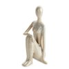 DEKORAČNÍ SOŠKA LADY 11X10X21 CM ŠAMPAŇSKÁ