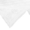 AŽUROVÝ UBRUS ROSALY 85X85 CM BÍLÝ