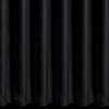 ZATEMŇOVACÍ ZÁVĚS NA KROUŽCÍCH MELANIE 140X260 CM ČERNÁ
