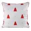 VÁNOČNÍ DEKORAČNÍ POVLAK NA POLŠTÁŘ TREE 45X45 CM VZOROVANÁ
