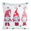 VÁNOČNÍ DEKORAČNÍ POVLAK NA POLŠTÁŘ GOBLIN 45X45 CM VZOROVANÁ