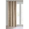 ZATEMŇOVACÍ ZÁVĚS NA KROUŽCÍCH MELÁNÍ 140X260 CM TMAVĚBÉŽOVÁ