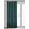 ZATEMŇOVACÍ ZÁVĚS NA KROUŽCÍCH MEGI 140X250 CM TMAVĚZELENÁ