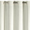 ZATEMŇOVACÍ ZÁVĚS NA KROUŽCÍCH BETHY 135X250 CM VZOROVANÁ