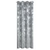 ZATEMŇOVACÍ ZÁVĚS NA KROUŽCÍCH CELIA 140X250 CM VZOROVANÁ