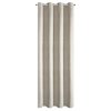 ZATEMŇOVACÍ ZÁVĚS NA KROUŽCÍCH BITSY 140X250 CM ŠAMPANSKÁ