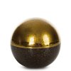DEKORAČNÍ KOULE THEO 11X11 CM ČERNÁ