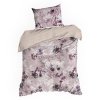 MAKOSATENOVÉ POVLEČENÍ REINA51 160X200 CM, 2 KS 70X80 CM KVĚTY