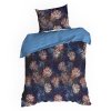 MAKOSATENOVÉ POVLEČENÍ REINA50 200X220 CM, 2 KS 70X80 CM KVĚTY