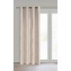 ZÁVĚS NA KROUŽCÍCH ADELINA 140X250 CM BÉŽOVÁ