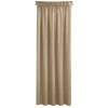 ZATEMŇOVACÍ ZÁVĚS NA PÁSCE PIERRE CARDIN SIBEL 140X235 CM CAPPUCCINO